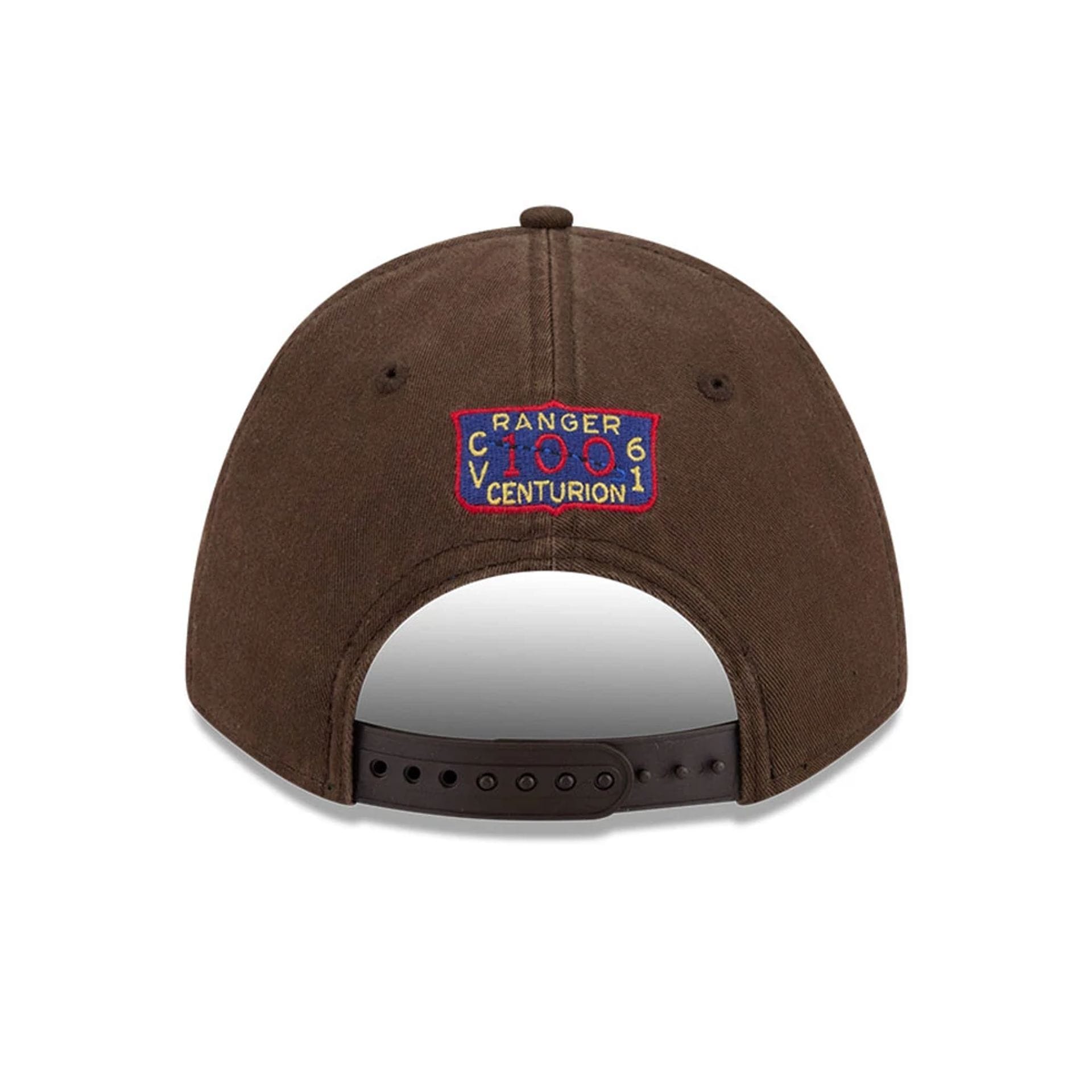 Pictured is this Top Gun 9FORTY M-Crown cap in dark brown. 5