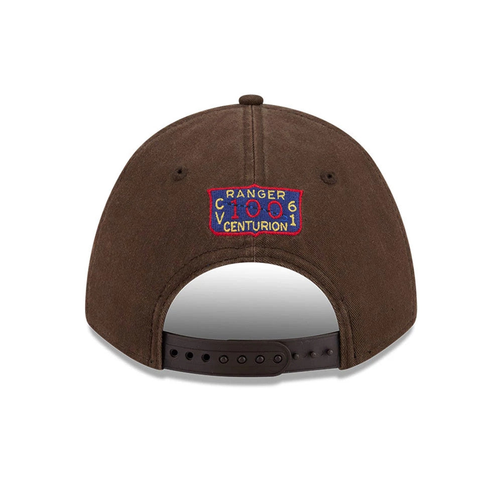 Pictured is this Top Gun 9FORTY M-Crown cap in dark brown. 5