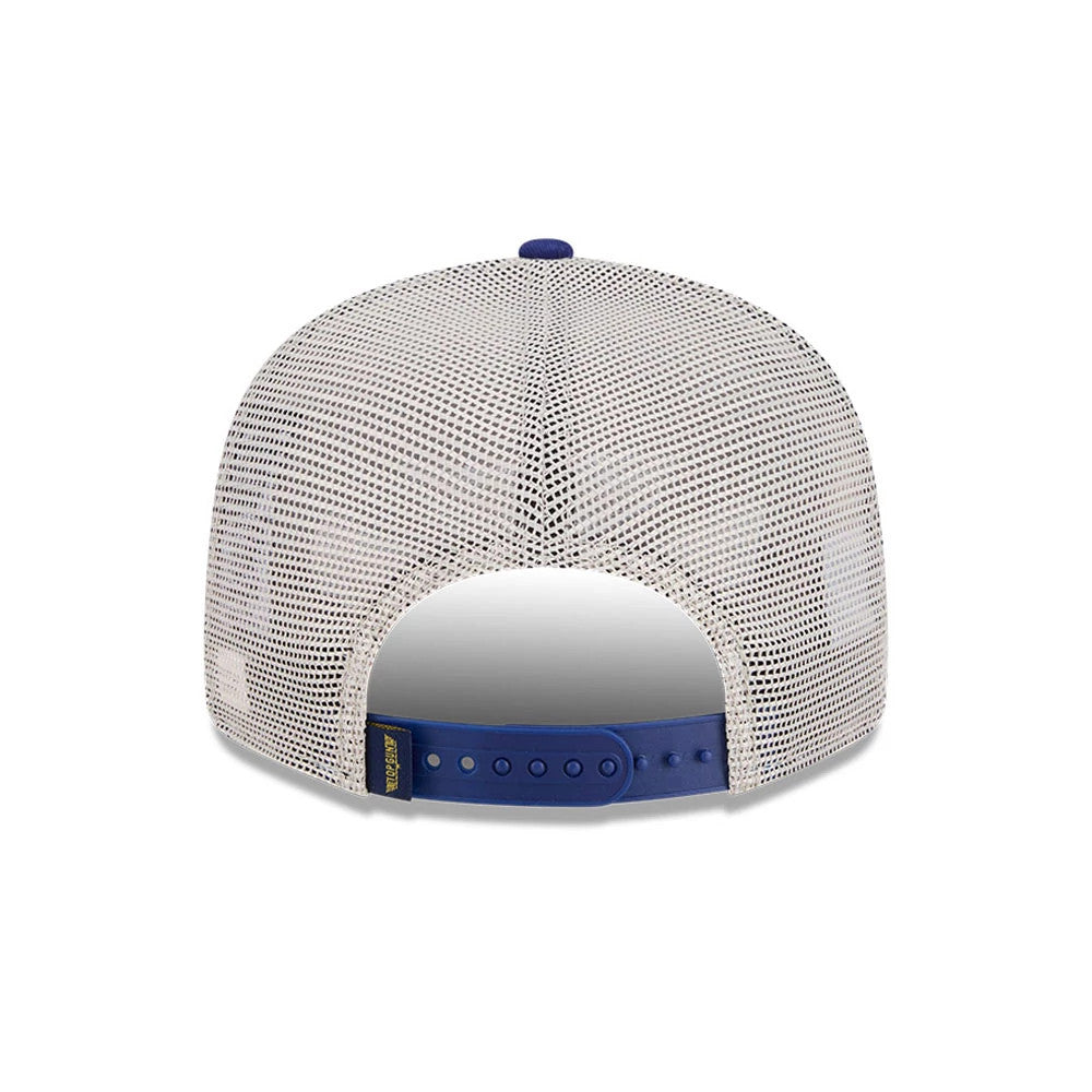 Pictured is this Top Gun 9FIFTY Trucker cap in dark blue. 7