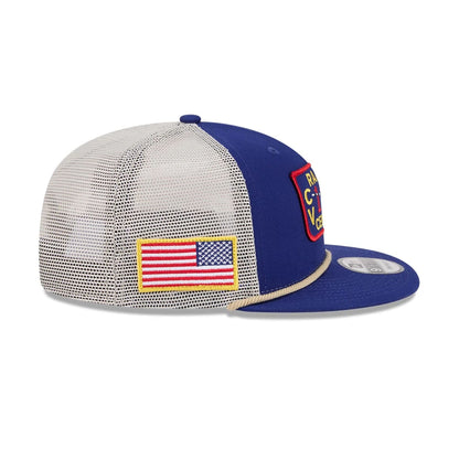 Pictured is this Top Gun 9FIFTY Trucker cap in dark blue. 5