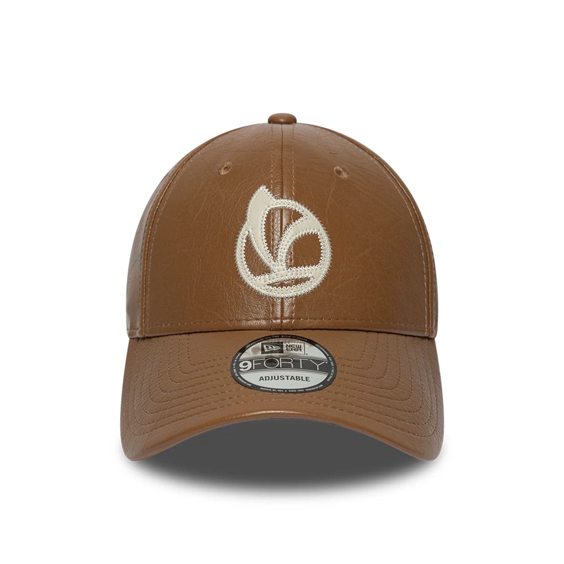Pictured is this Crinkle Vespa 9FORTY Adjustable cap in dark brown. 2