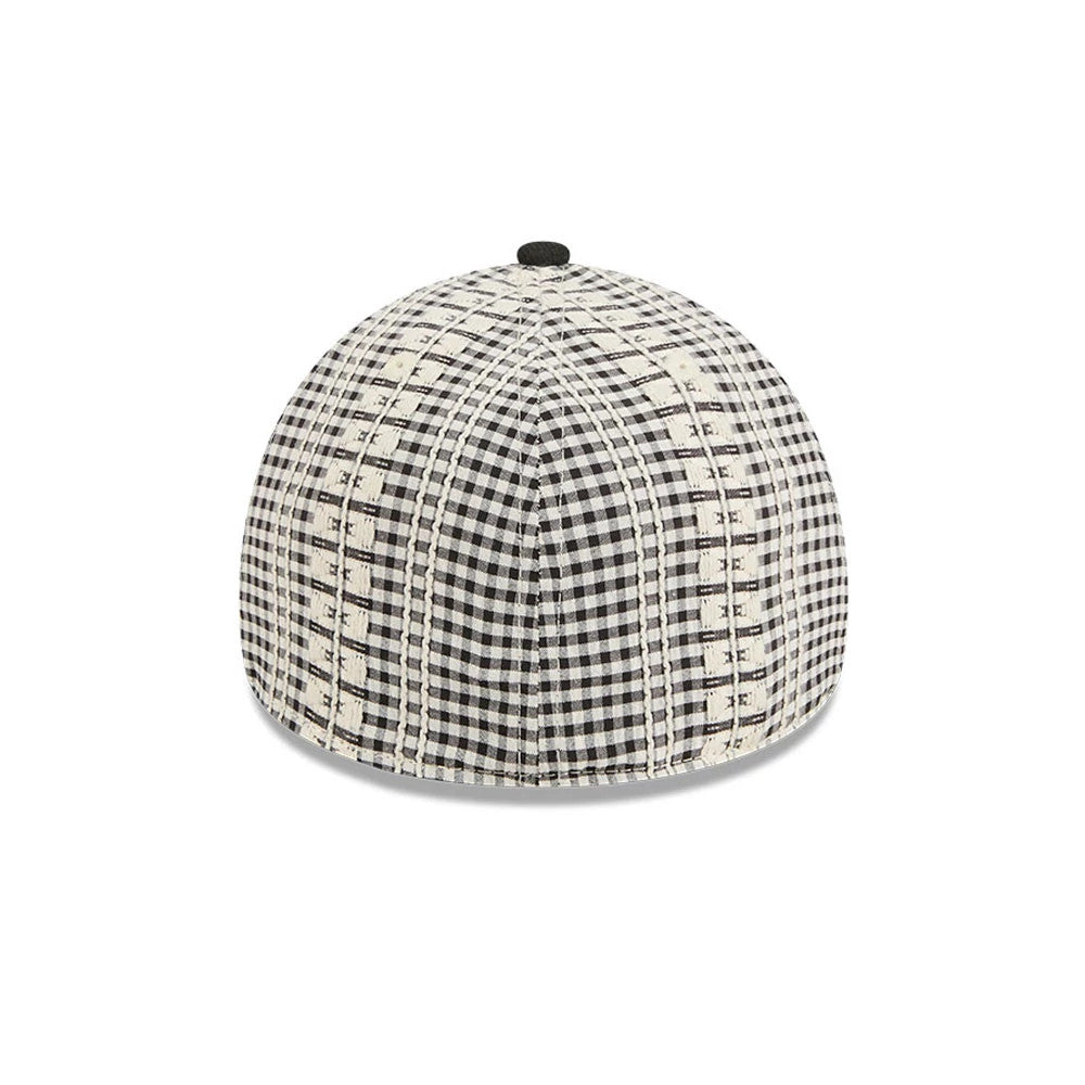Pictured is this New Era Flag 59FORTY A-Frame Fitted cap in Cream. 5