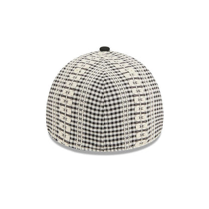 Pictured is this New Era Flag 59FORTY A-Frame Fitted cap in Cream. 5