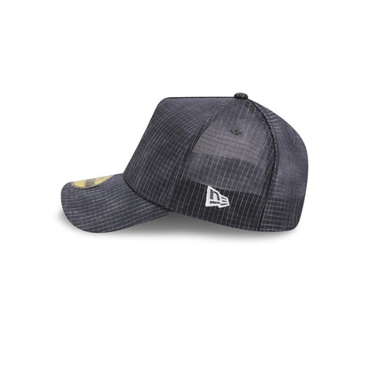 Pictured is this New Era Check 59FORTY A-Frame Fitted cap in dark grey. 6