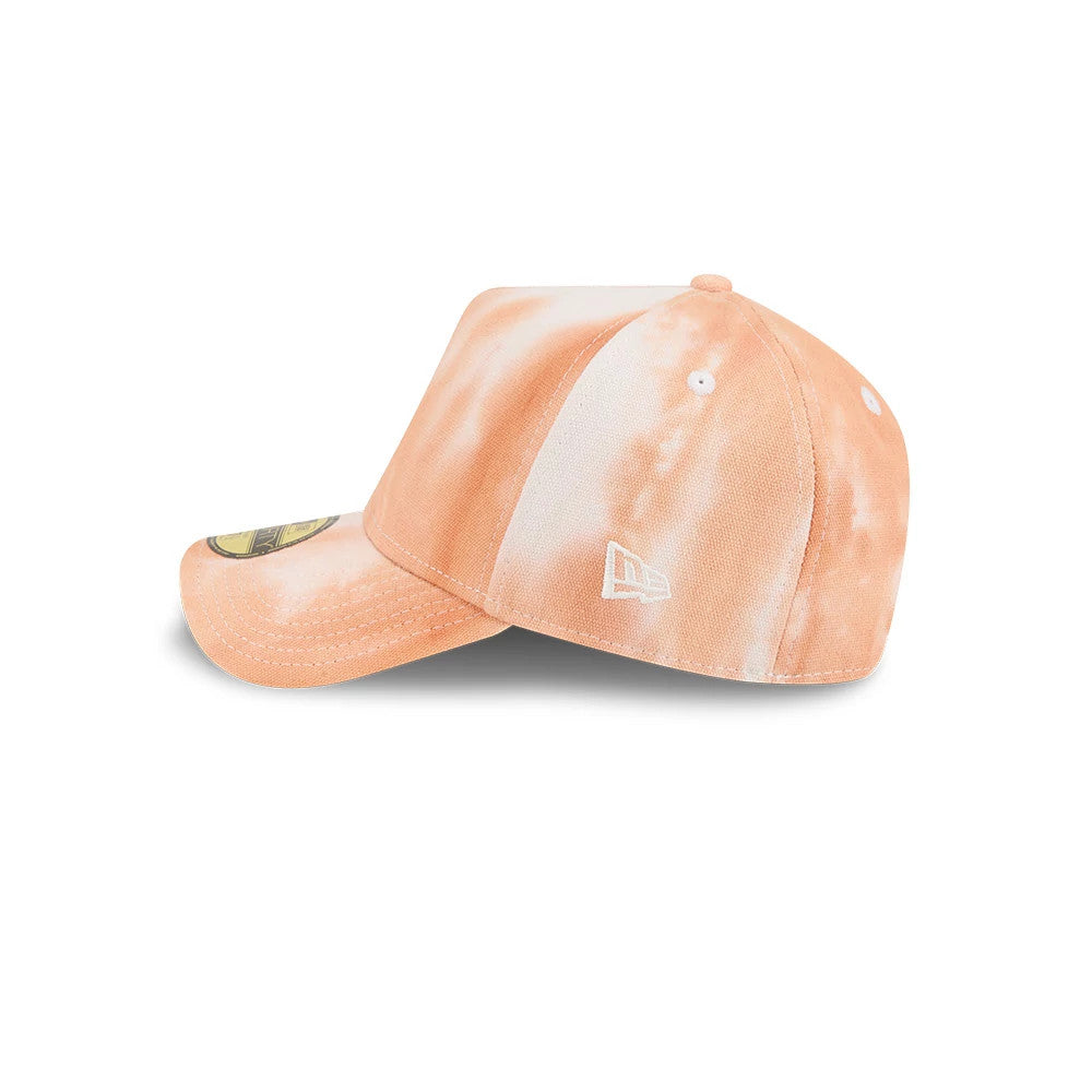 Pictured is this New Era Tie Dye 59FORTY A-Frame Fitted cap in open orange. 6