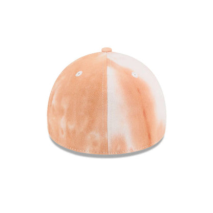 Pictured is this New Era Tie Dye 59FORTY A-Frame Fitted cap in open orange. 5