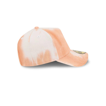 Pictured is this New Era Tie Dye 59FORTY A-Frame Fitted cap in open orange. 7