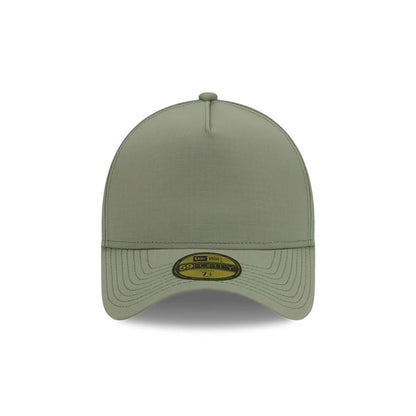 Pictured is this New Era 59FORTY A-Frame Fitted cap in open green. 3