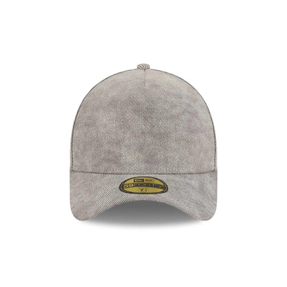 Pictured is this New Era 59FORTY A-Frame Fitted cap in open grey. 2