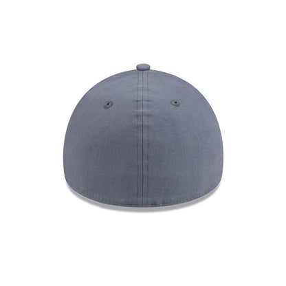 Pictured is this New Era Denim 59FORTY A-Frame Fitted cap in dark blue. 7