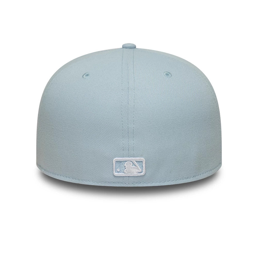 Pictured is this MLB City Icon LA Dodgers 59FIFTY Fitted cap in pastel blue. 4