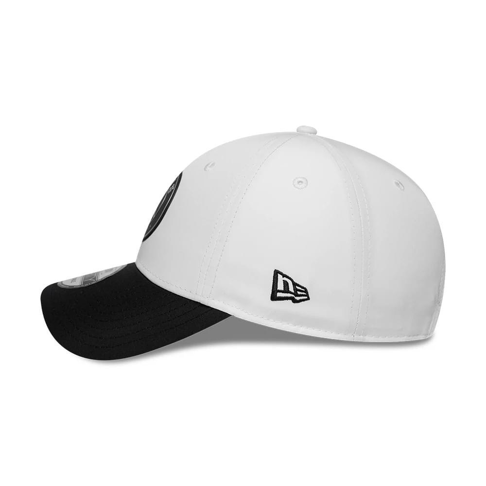 Pictured is this Paris Saint-Germain Metallic 9FORTY Adjustable cap in white. 5