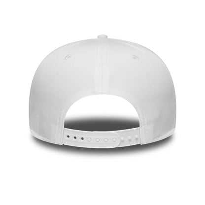 Pictured is this Paris Saint Germain 5th Kit 9SEVENTY Stretch Snap Adjustable cap in white. 4