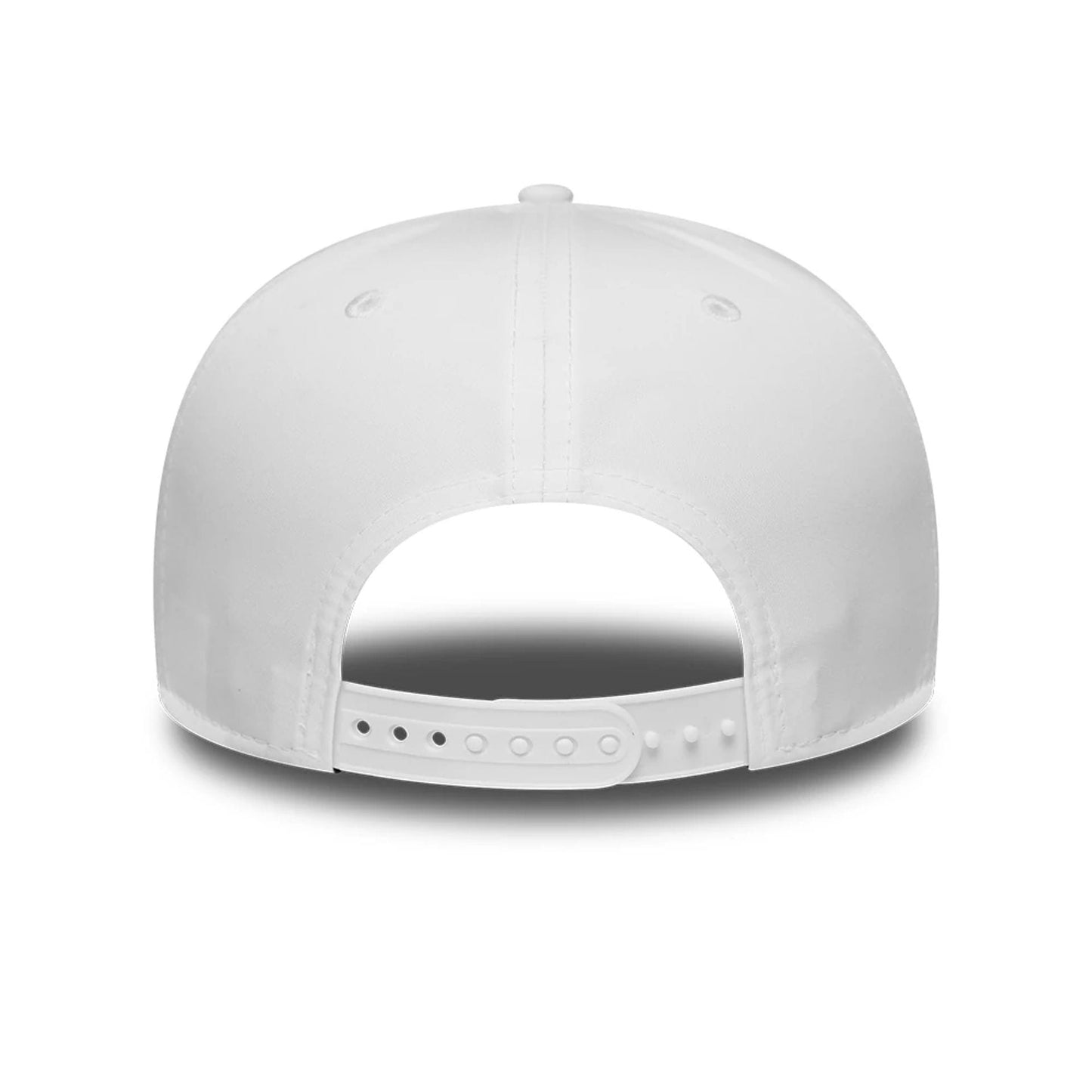 Pictured is this Paris Saint Germain Metallic 9SEVENTY Stretch Snap Adjustable cap in white. 4