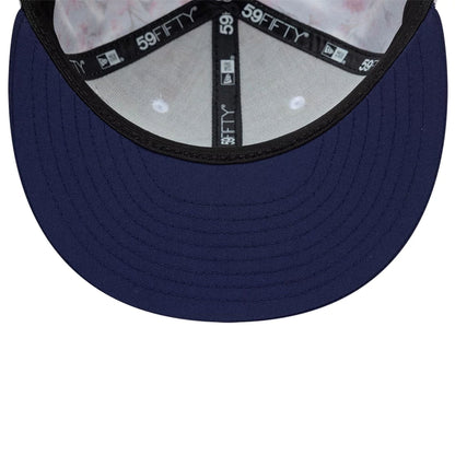 Pictured is this Paris Saint Germain Cherry Blossom 59FIFTY Fitted cap in navy. 7