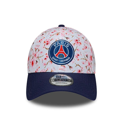 Pictured is this Paris Saint Germain Cherry Blossom 9FORTY Adjustable cap in navy. 2
