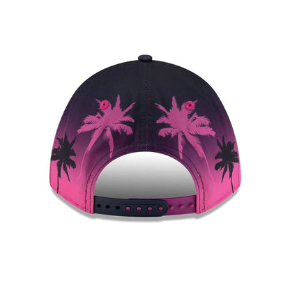 Pictured is this Miami Atlassian Williams F1 Team 9FORTY M-Crown A-Frame cap in navy. 4