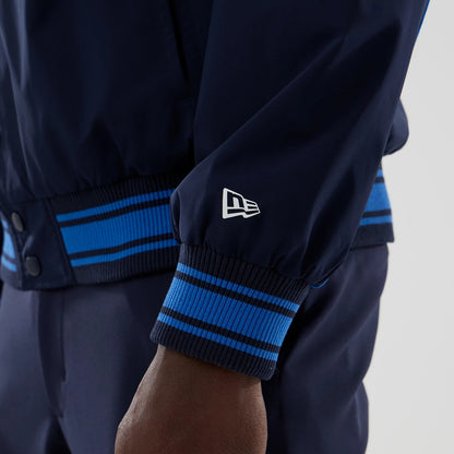 The model is wearing this Atlassian Williams F1 Team Varsity Jacket in navy. 6