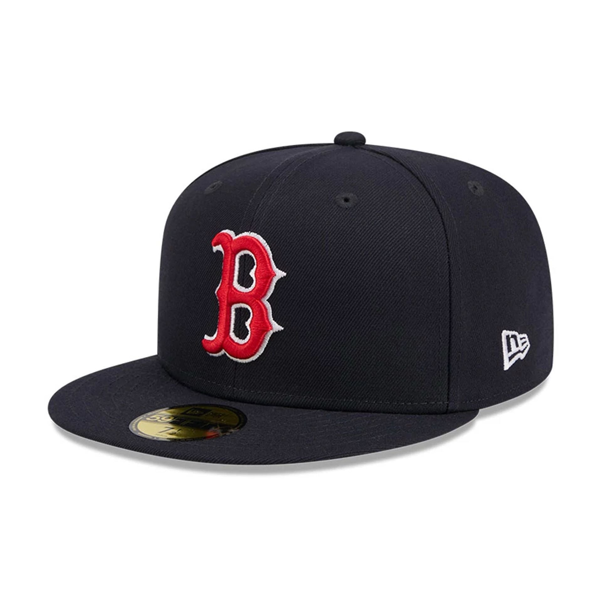 Pictured is this Vanson X MLB Boston Red Sox 59FIFTY Fitted cap in navy. 1