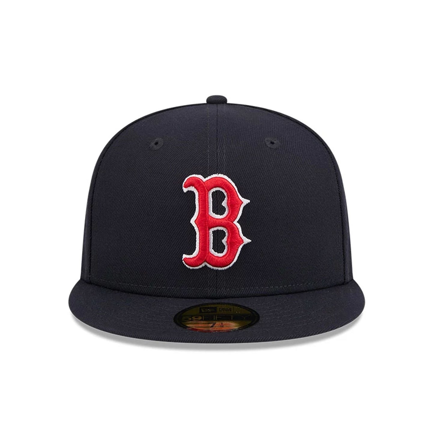 Pictured is this Vanson X MLB Boston Red Sox 59FIFTY Fitted cap in navy. 3
