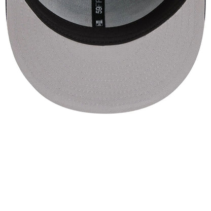 Pictured is this Vanson X MLB Boston Red Sox 59FIFTY Fitted cap in navy. 2