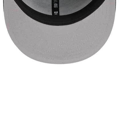 Pictured is this Vanson X MLB Boston Red Sox 59FIFTY Fitted cap in navy. 2
