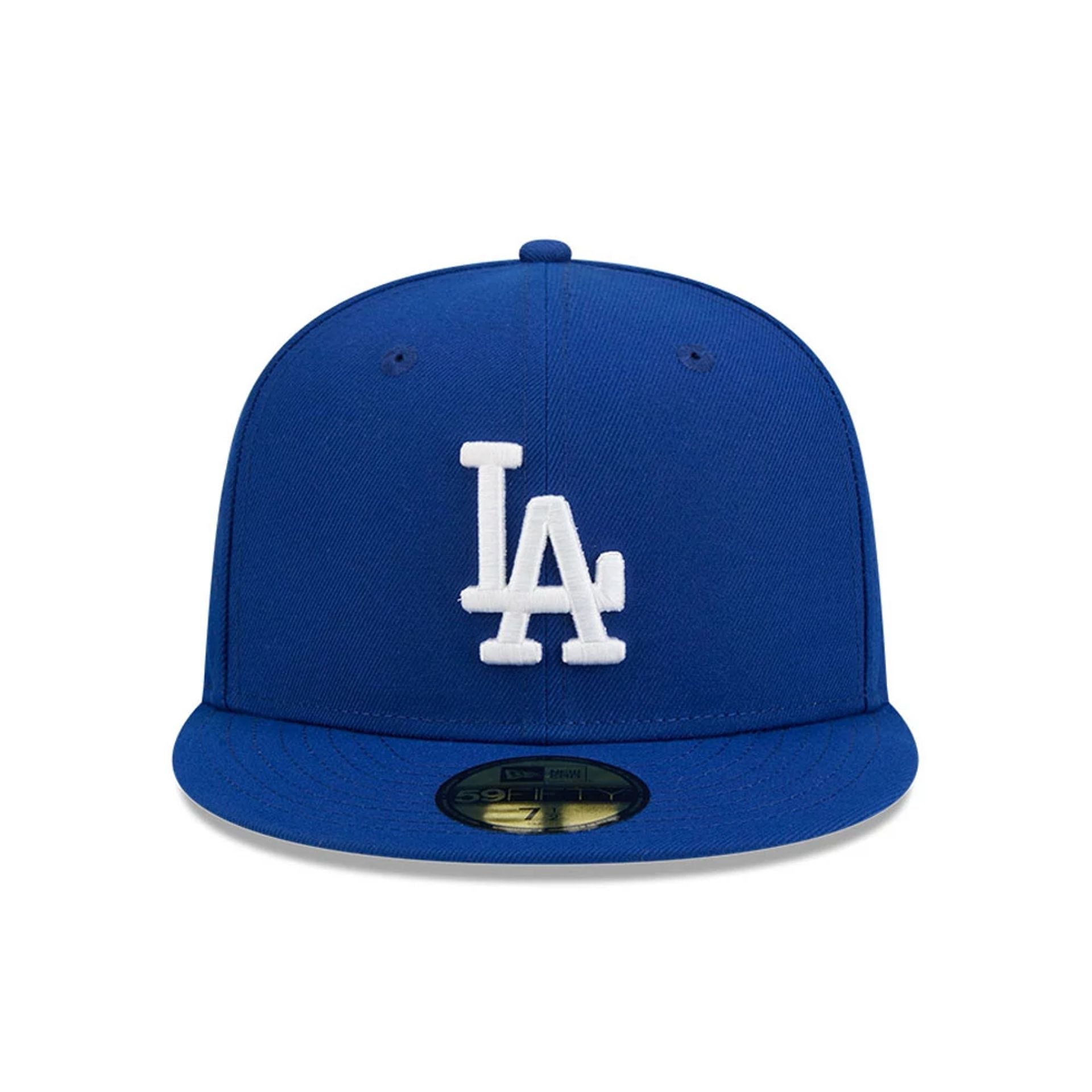 Pictured is this Vanson X MLB LA Dodgers 59FIFTY Fitted cap in blue. 3