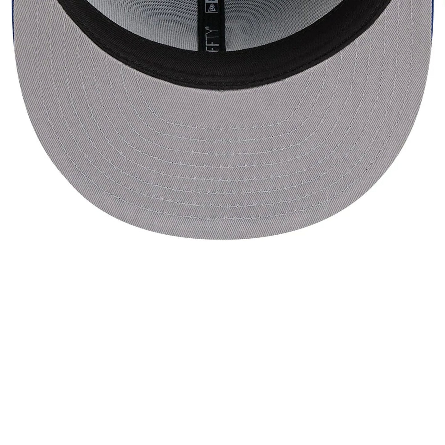 Pictured is this Vanson X MLB LA Dodgers 59FIFTY Fitted cap in blue. 2