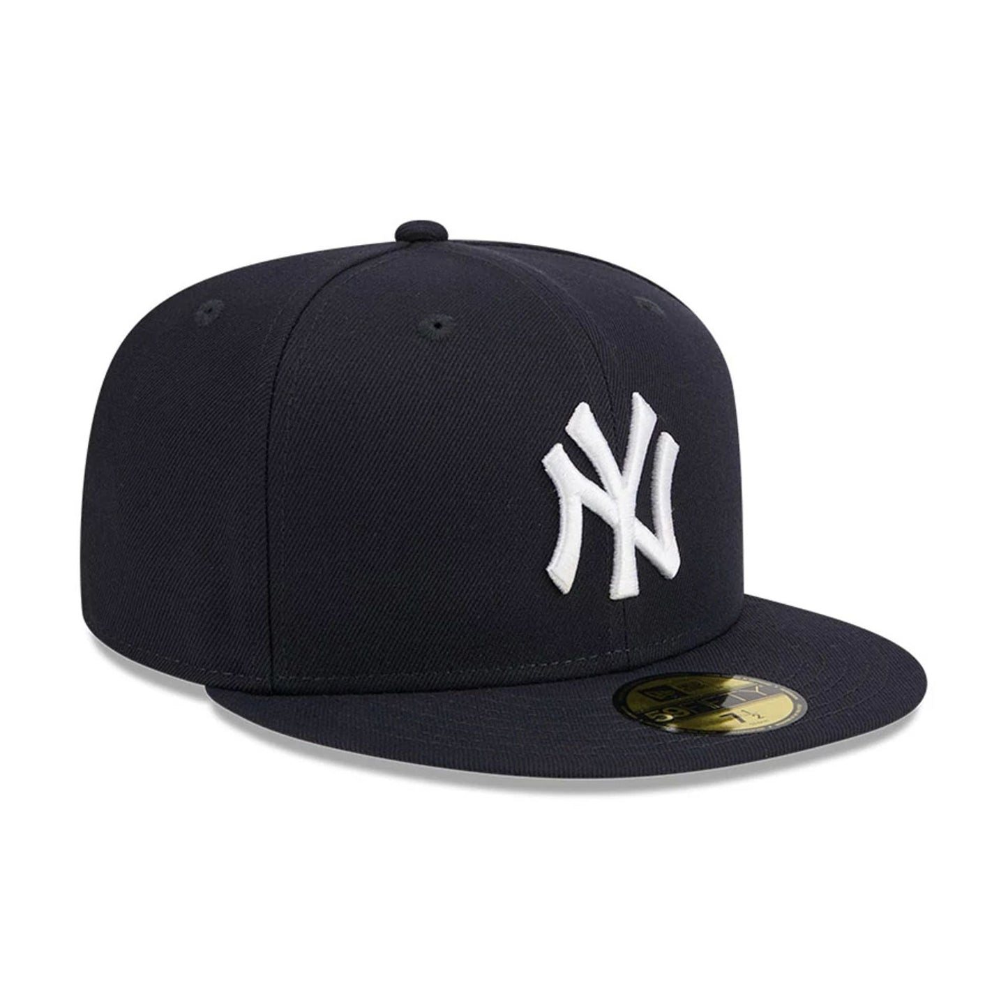 Pictured is this Vanson X MLB New York Yankees 59FIFTY Fitted cap in navy. 4
