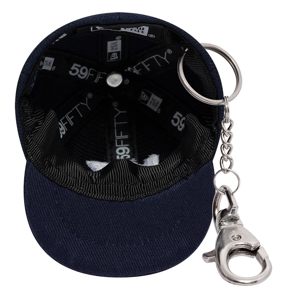 Pictured is this Atlassian Williams F1 Team Cap Key Chain in navy. 5