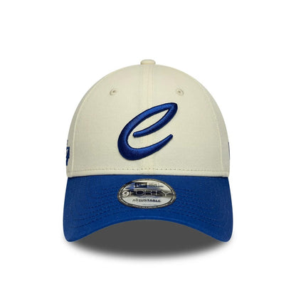 Pictured is this FIA Formula E 9FORTY cap in Cream. 2