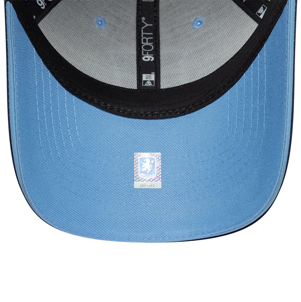 Pictured is this 96 Aston Villa FC 9FORTY Adjustable cap in navy. 2