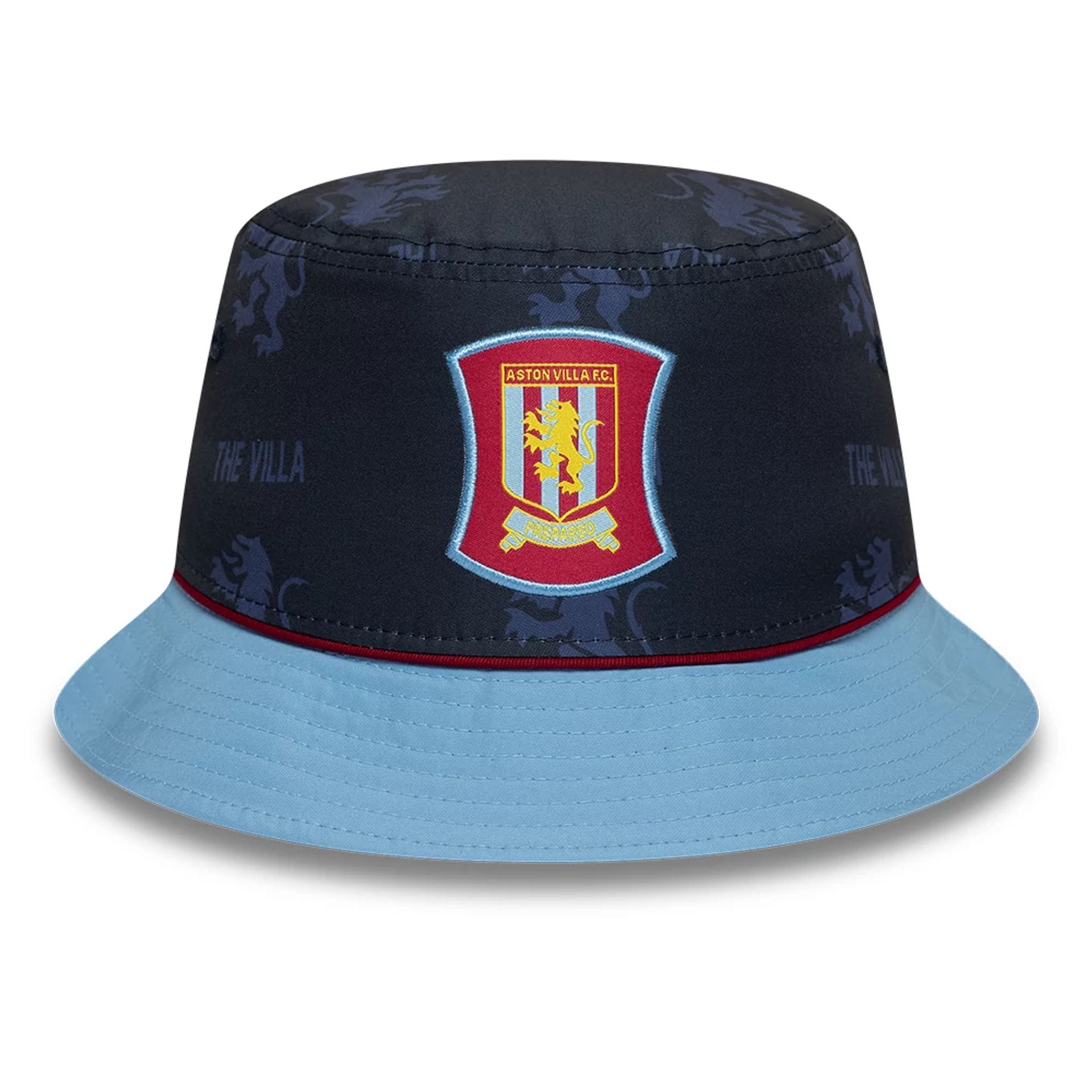 Pictured is this 96 Aston Villa FC Bucket hat in navy. 2