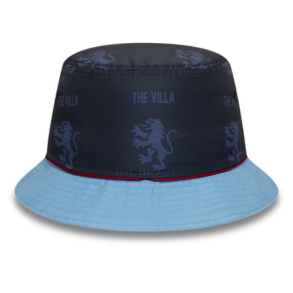Pictured is this 96 Aston Villa FC Bucket hat in navy. 5