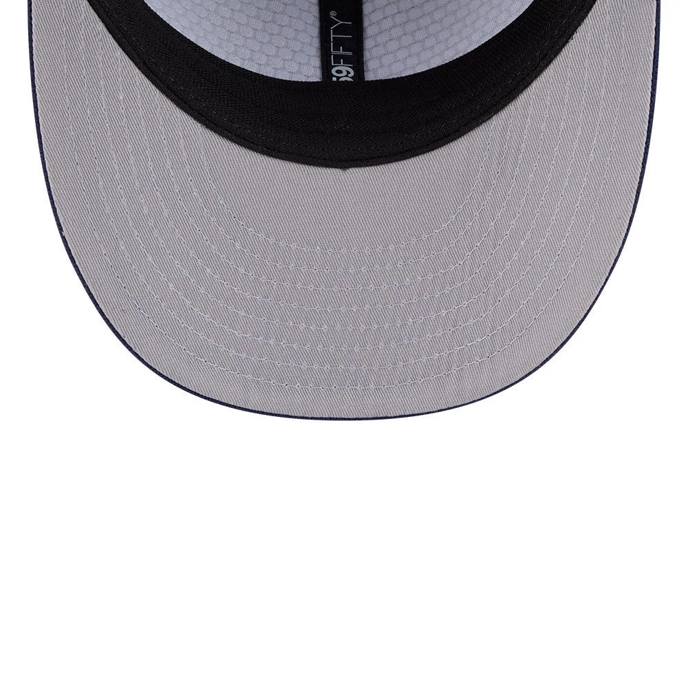 Pictured is this New Era Golf Low Profile 59FIFTY Fitted cap in navy. 2