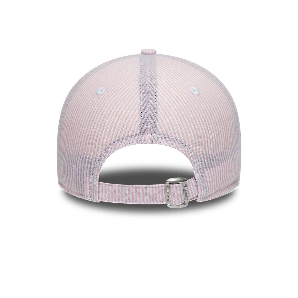 Pictured is this Womens Seersucker Atlassian Williams F1 Team 9FORTY cap in pastel pink. 5