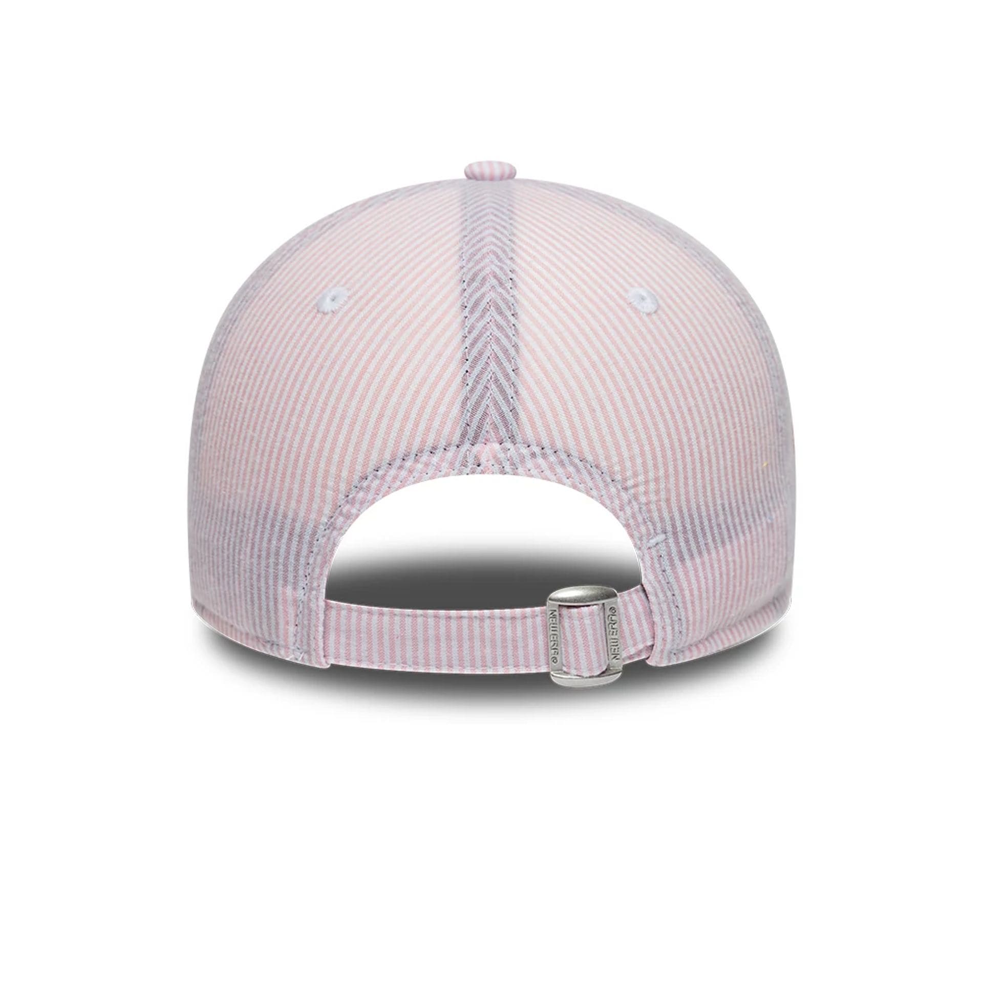 Pictured is this Womens Seersucker Atlassian Williams F1 Team 9FORTY cap in pastel pink. 5