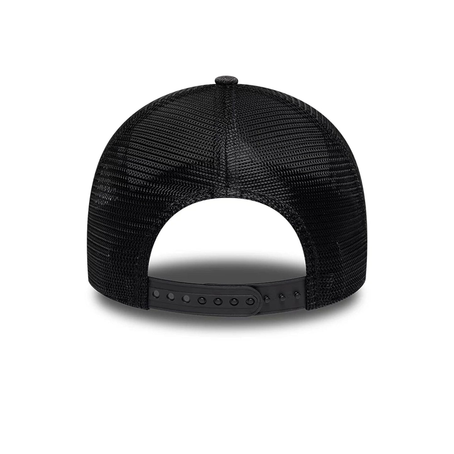 Pictured is this New Wave Denim Atlassian Williams F1 Team 9FORTY A-Frame Trucker cap in black. 5