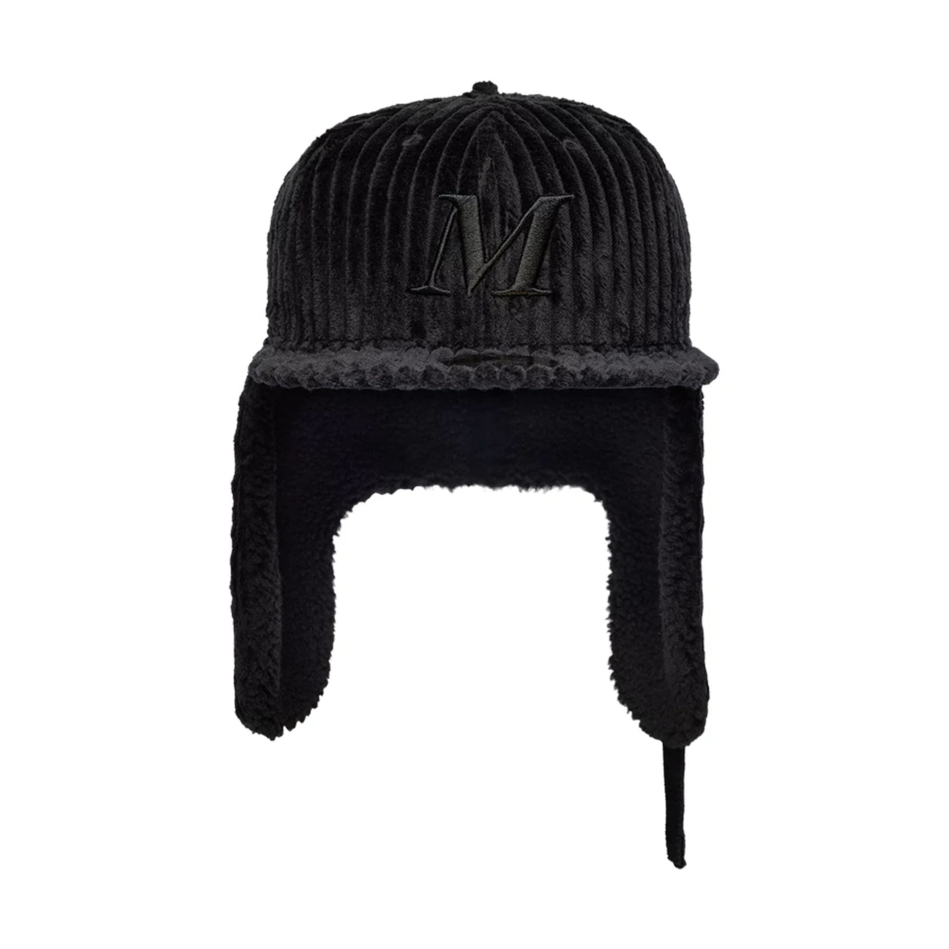 Pictured is this Mains X New Era Cord Dogear 59FIFTY Fitted cap in black. 9