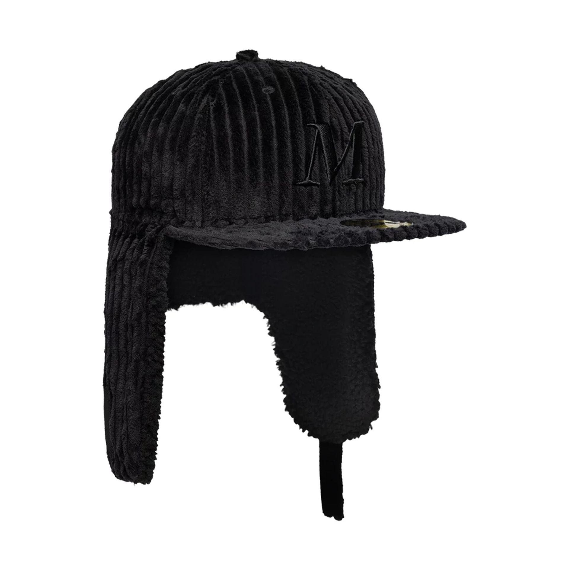 Pictured is this Mains X New Era Cord Dogear 59FIFTY Fitted cap in black. 10