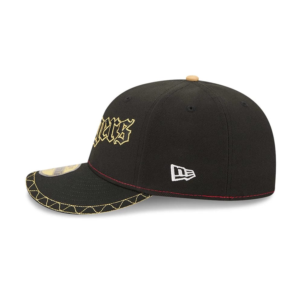 Pictured is this MLB Cinco De Mayo LA Dodgers 59FIFTY Fitted cap in black. 6