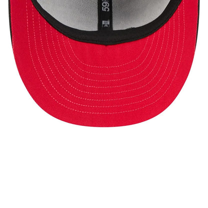 Pictured is this MLB Cinco De Mayo New York Yankees 59FIFTY Fitted cap in black. 2