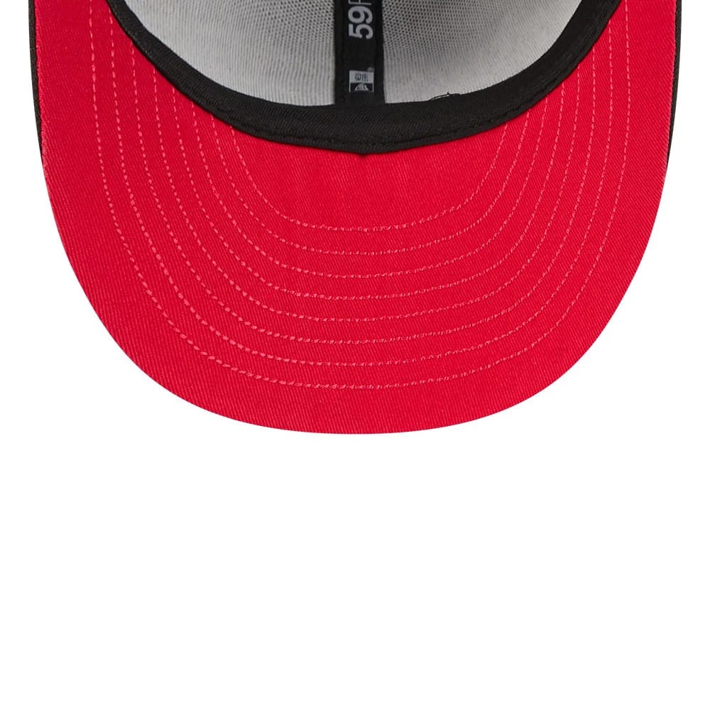 Pictured is this MLB Cinco De Mayo New York Yankees 59FIFTY Fitted cap in black. 2