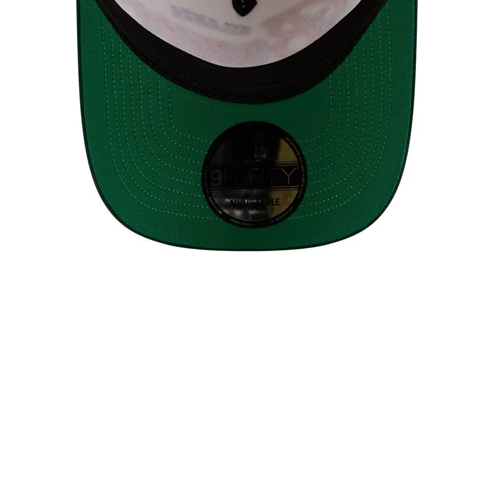 Pictured is this MLB Cinco De Mayo Atlanta Braves 9FORTY A-Frame Adjustable cap in cream. 7