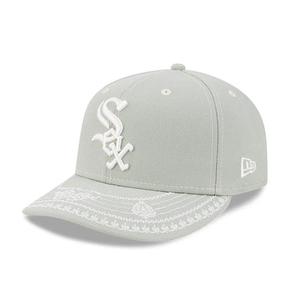 Pictured is this MLB Fathers Day Chicago White Sox 59FIFTY Fitted cap in pastel green. 4