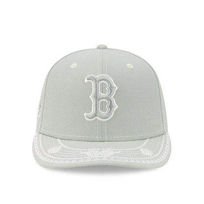 Pictured is this MLB Fathers Day Boston Red Sox 59FIFTY Fitted cap in pastel green. 3