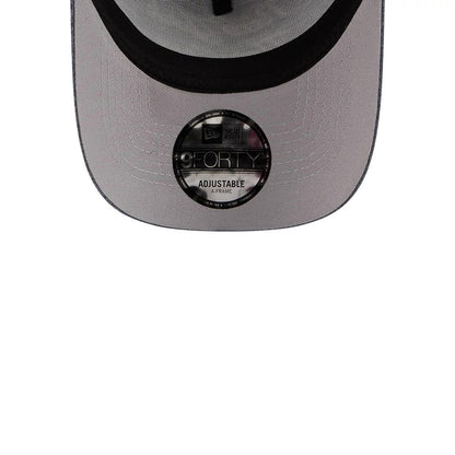 Pictured is this MLB Fathers Day New York Yankees 9FORTY A-Frame Trucker Adjustable cap in navy. 2