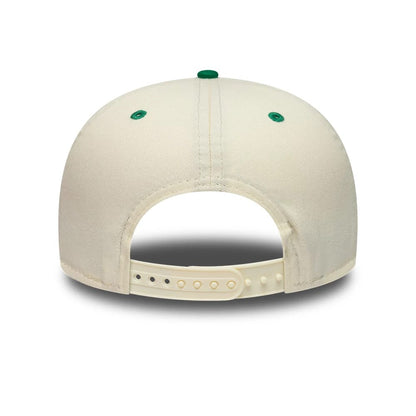 Pictured is this NBA Hardwood Classic Boston Celtics 19TWENTY Adjustable cap in cream. 7
