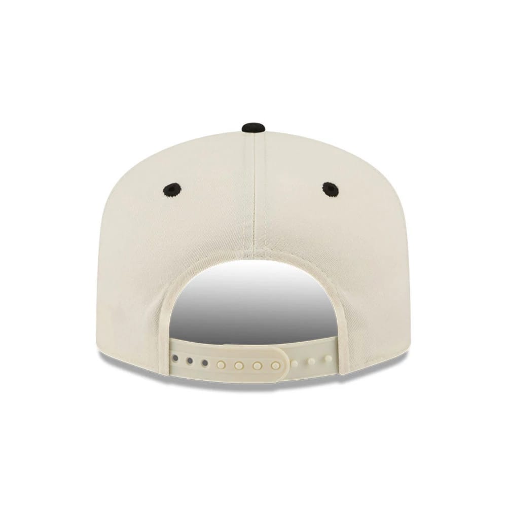 Pictured is this NBA Hardwood Classic Chicago Bulls 19TWENTY Adjustable cap in cream. 7