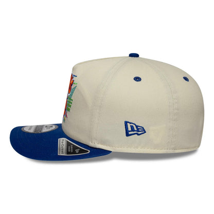 Pictured is this NBA Hardwood Classic New York Knicks 19TWENTY Adjustable cap in Cream. 6